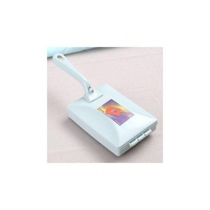 Carpet Cleaning Brush Double Roller Household Handheld with Dust Removal Vacuum Crumb Collector