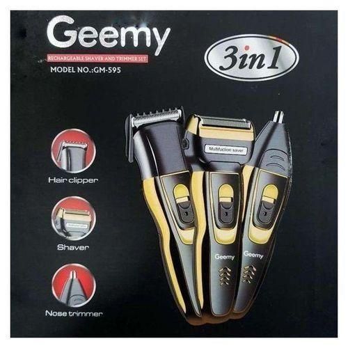 Geemy Rechargeable Hair Shaving Machine, Shaver- 3 In 1 // Finishing Trimmers // Finishing shaver // shaver for making hai styles