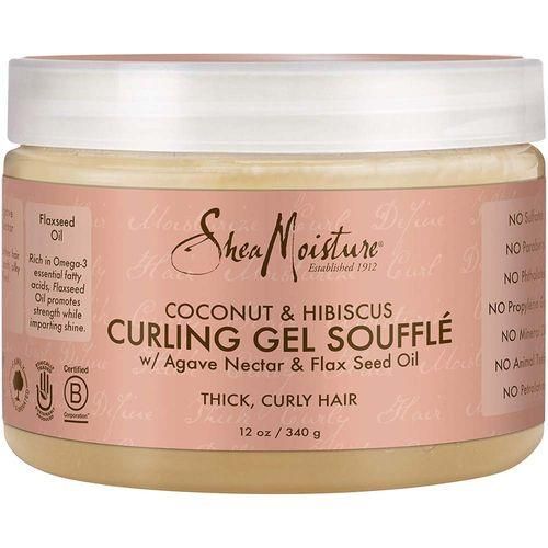 Shea Moisture Coconut & Hibiscus Curling Gel Souffle 12oz.