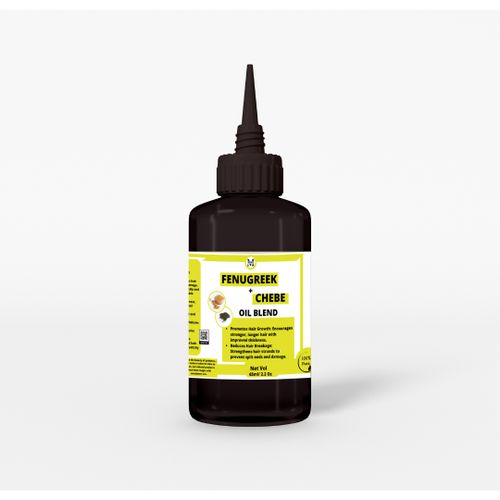 Mekis Fenugreek & Chebe Oil Blend -(50/50) Promotes Hair Growth,Reduces Hair Breakage,Repairs Damage