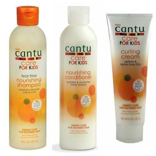 Cantu Kids Nourishing Shampoo, Conditioner & Curling Cream.....