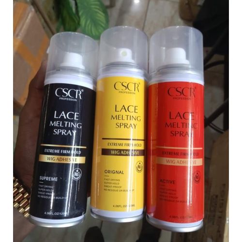 CSCR Lace melting spray Extreme firm hold + FREE Lace tint spray Quick drying