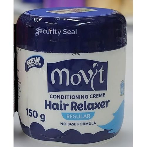 Movit Conditioning Creme Hair Relaxer Regular, No Base Formula