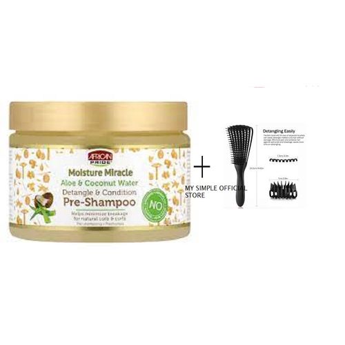 AFRICAN PRIDE Aloe & Coconut Water Pre Shampoo + Flexible Detangler