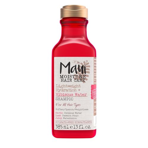 Maui Moisture Lightweight Hydration + Hibiscus Water Shampoo for Daily Moisture, No Sulfates