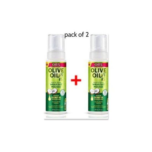 Ors Olive Oil Hold & Shine Wrap/Set Mousse - Coconut Oil