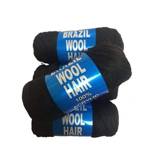 Brazilian Hair Wool Hair Twist/Faux Locs 4pcs.