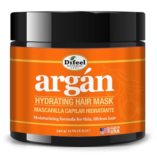 Difeel Argan Hydrating Hair Mask Deep Hair Treatment for Dry Hair, Deep Hair Conditioner Treatment for Damaged Hair