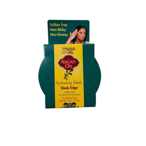 Hawaiian Silky Argan Oil Sleek Edge 68g – Hydrating Edge Control for Smooth, Shiny Hair