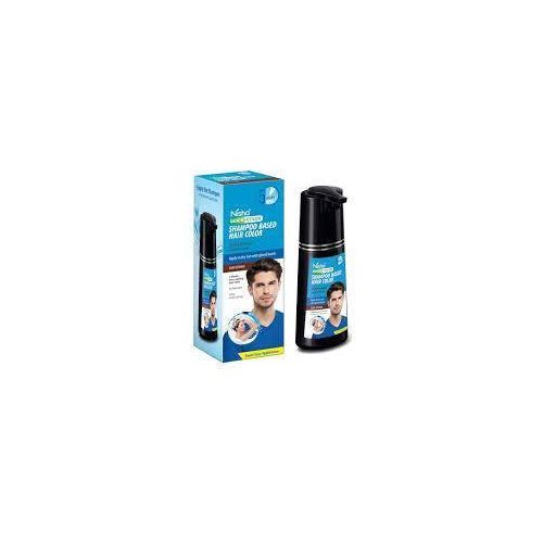Nisha Quick Shampoo Based Hair Colour Dye dark Brown No Ammonia 100% Grey Coverage For Men & Women
