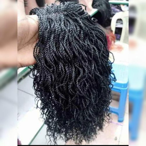 Fashion Classic Twisted curly Long wig