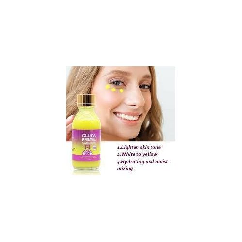 Gluta Primme Facial Serum With Collagen, Strong Whitening And Lightening Serum