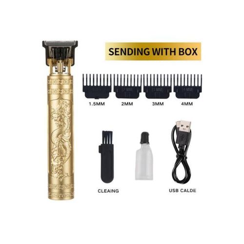 SUNDASELF Rechargeable Metal Simple Style Hair Clippers