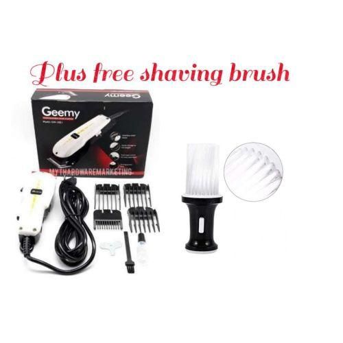 Geemy Electric Hair Shaver Clipper /Shaving Machine Plusfree Brush