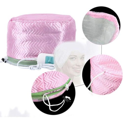 Electric quality Hair Steamer Cap Thermal Steamer Deep Conditioning Hair Heat Cap-Nourishing Styling Thermal Treatment Hat 2 Temperature Adjustable