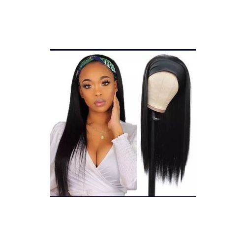 Natural Straight Headband Wig