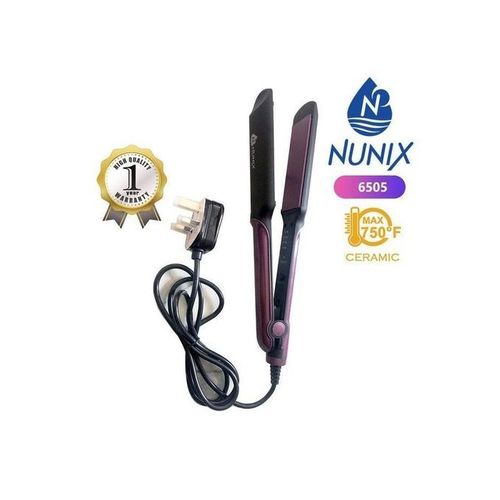 Nunix Hair Straightener Ceramic Flat Iron Styler Professional