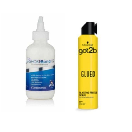 Ghost Bond Bonding Glue, Got2b Blasting Freeze Spray.