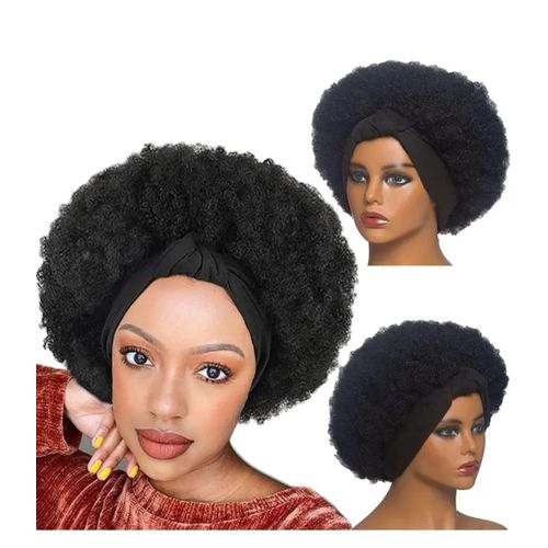 Afro Della Synthetic Headband Wig +Free Gift Inside!