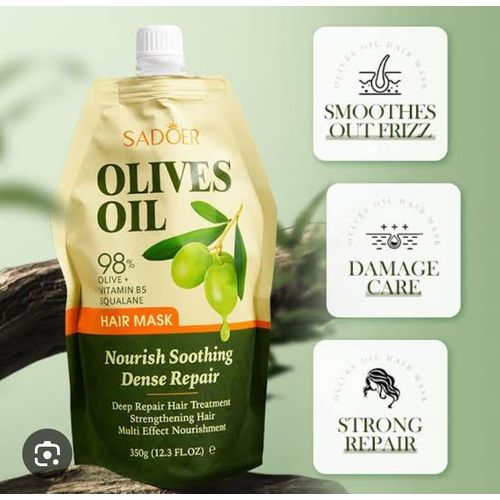 SADOER Pure Natural Olive Oil for Skin, Hair, and Body Nourishment