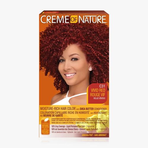Creme Of Nature Liquid Hair Color -31 Vidvid Red
