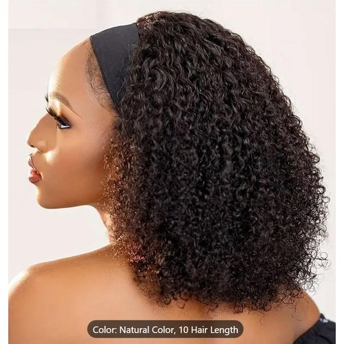 Soft Curly Women Natural Headband Wig + Free gift inside!!!