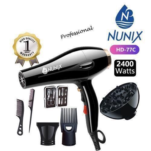 Nunix QUALITY Hair BlowDRYER WITH NAILS Accesories