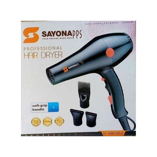Sayona Hair Blow Dry Straightener-Home Professional Commercial Blowdry