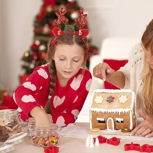 Christmas Headband Kids Adults Christmas Hats Christmas Decor
