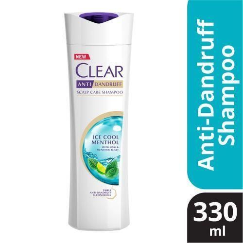 Clear Ice Cool Menthol Anti-Dandruff Scalp Care Shampoo-330mL