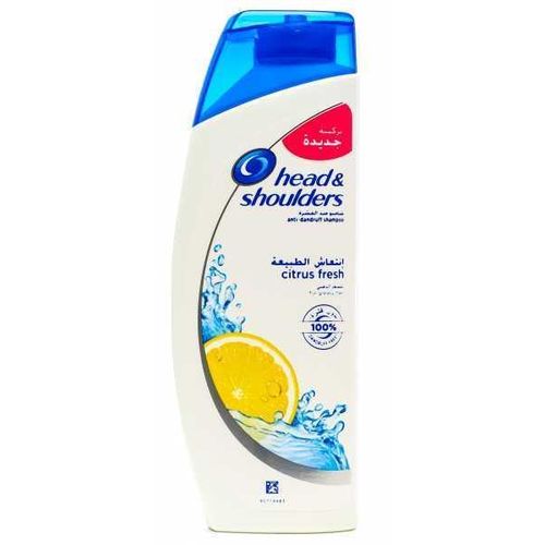 Head & Shoulders Citrus Fresh Clarifying Anti-dandruff Shampoo for greasy hair-400mL