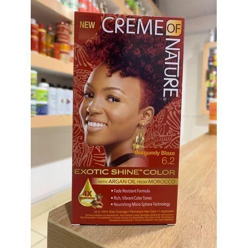 Creme Of Nature EXOTIC SHINE COLOUR SOFT BURGUNDY BLAZE 6.2