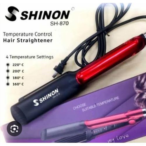 Shinon Curls/Waves Flat Iron Hair Straightener