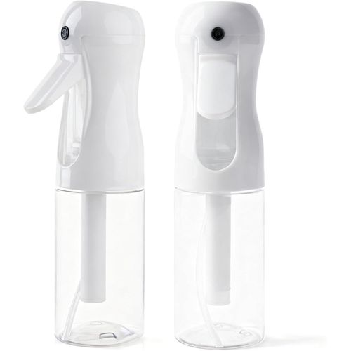 Continuous Spray Bottle For Hair,Ultra Fine Refillable Water Mister for Hair Styling, Plants, Cleaning, Salon, Misting & Skin Care