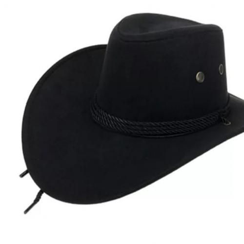 Cute Unisex Black Cowboy Cap Hat