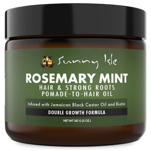 Sunny Isle Rosemary Mint Hair & Strong Roots Pomade-To-Hair Oil