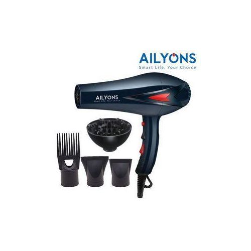 AILYONS U1 Professional Hair Blow Dry Hair Dryer With 4pcs Beauty Accessories - 2400W (1YR WRTY)