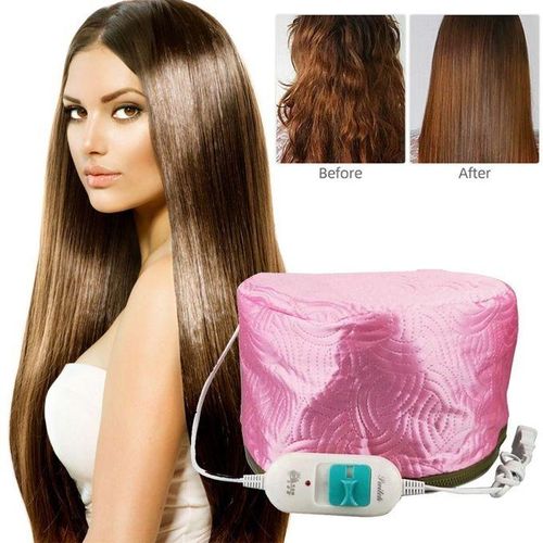 Hair Steamer Cap Electric Thermal Heat Cap Deep Conditioning Scalp Treatment For Home Use