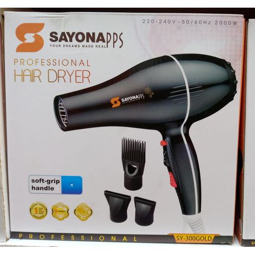 Sayona High Quality Professional Hair Blow Dryer With 3 Heating
