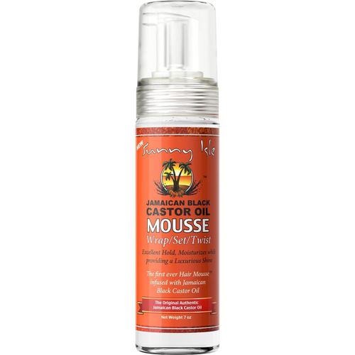 Sunny Isle Jamaican Black Castor Oil Mousse Wrap Set Twist 7oz -Excellent Hold, Luxurious Shine , Moisturizes With Frizz Control