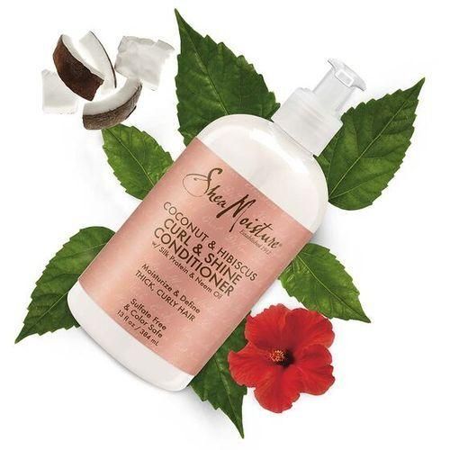 Shea Moisture Coconut & Hibiscus Curl & Shine Conditioner 13oz.