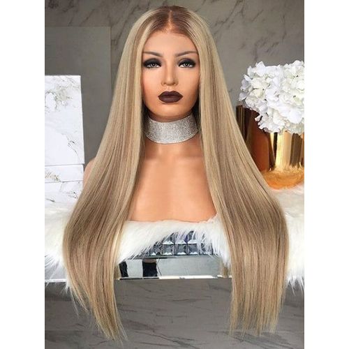 Soft & Durable Long Straight Brown Wig - Vibrant Shade for Instant Confidence – Ideal for Parties & Casual Chic
