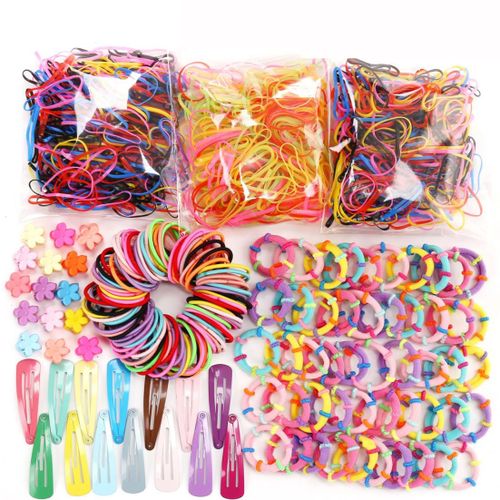 780Pieces Colorful Hair Accessories Set Cute Hairbands Hairpins For Girls Kids
