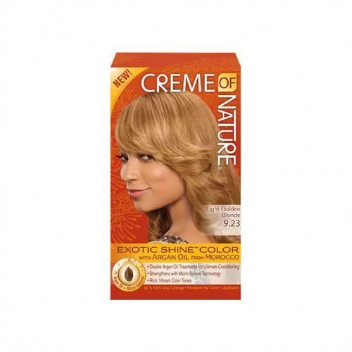 Creme Of Nature Gel Hair Color- Light Golden Blonde 9.23
