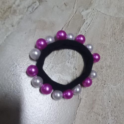 Pearl Hair Band Elastic Hair Bands Kids Hair Hair Bands Ladies Hair Bands 1 PC Assorted Colours