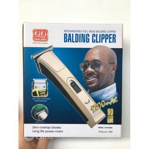 Kiki Rechargeable Balding Clipper Commercial New Gain Rechargeable Full Head Balding Clipper & Shaver Purposes