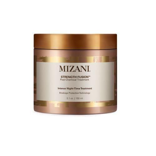 Mizani Mizani Strength Fusion Intense Night-Time Treatment - Deeply Nourishing Hair Mask, With Shea Butter, For Curly Hair