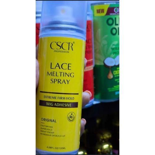 CSCR PROFESSIONAL Lace Melting Spray - Extreme Firm Hold Wig Adhesive (ORIGINAL) - 120ML