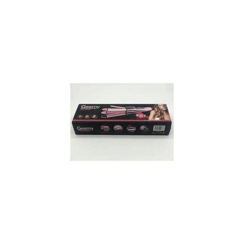 Geemy Professional Electric Hair Curler 3 In 1 Ceramic Iron Barrel Clamp Straighter