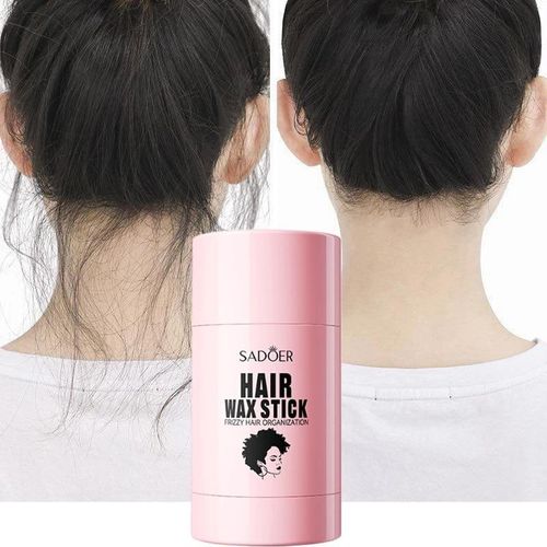 Hair Wax Stick For Wigs & Natural Hair Edge Control Strong Hold Hair Wax Stick Hair Fix Fluffy Broken Hair Fly Aways Hair Broken Hair Styling Cream Gel For All Hair Types_30g